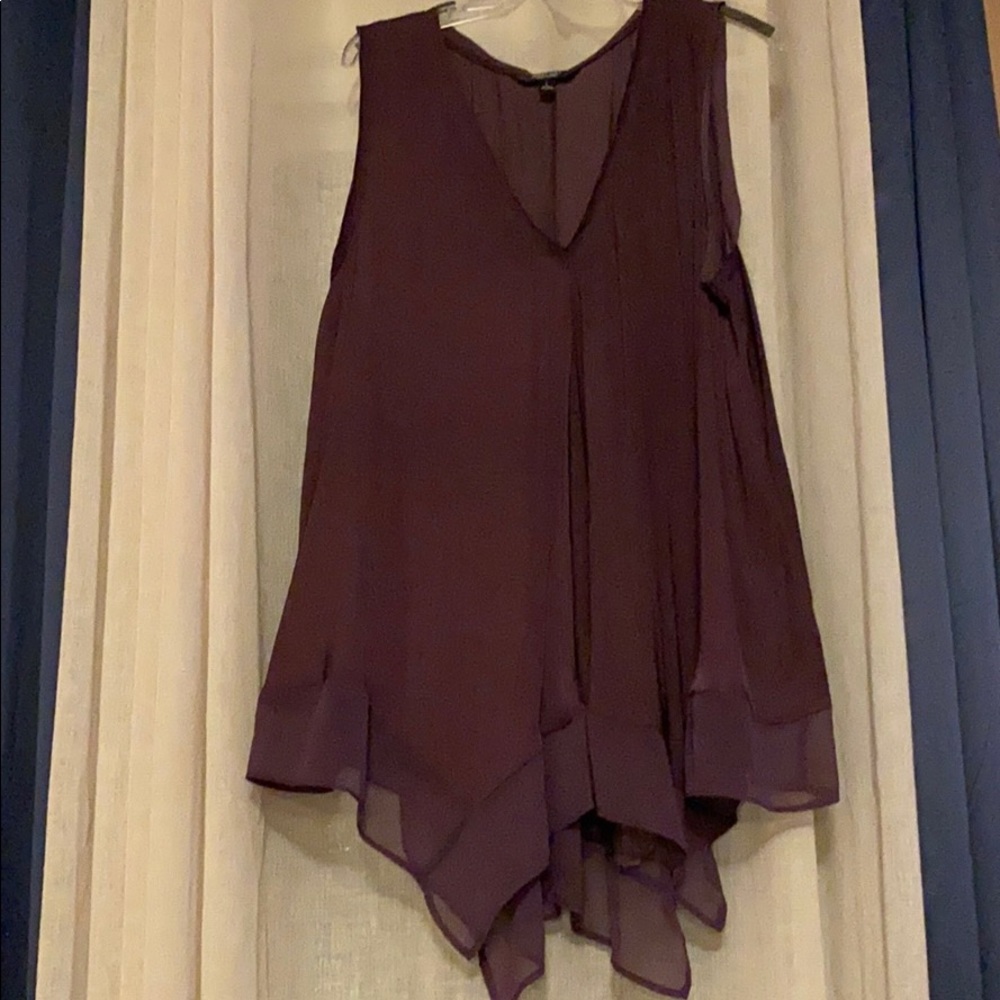 Simply Vera Vera Wang Sleveless Silk Top